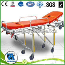 Aluminum alloy stretcher for ambulance